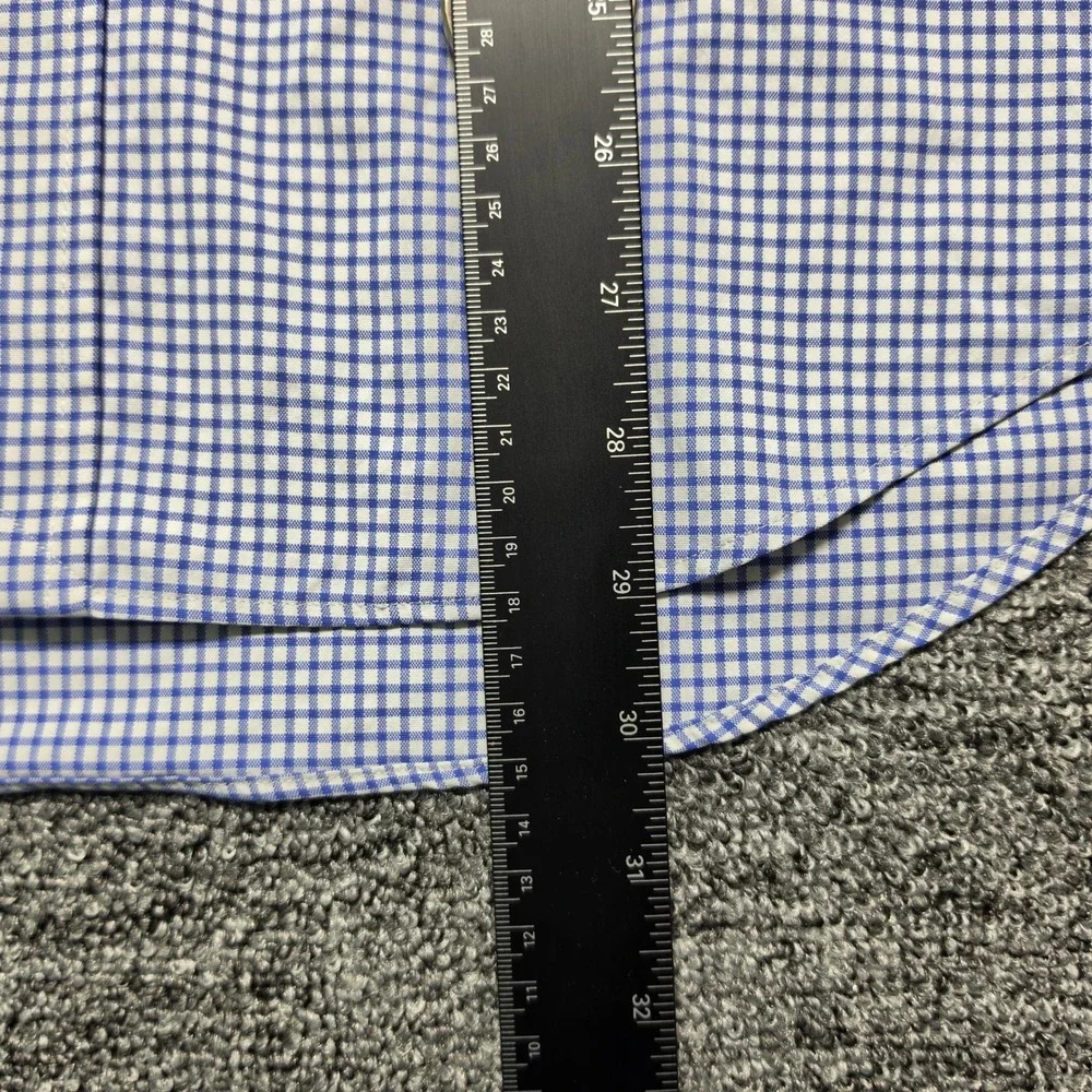 Polo Ralph Lauren Button Down Mens M Blue Excellent Performance‎ Gingham Shirt